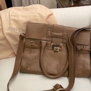 Jimmy Choo leather bag